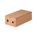 Boîtes à "calzone" pizza 300x160x100mm kraft marron (7d)